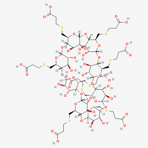 2D chemical (molecular) structure of Sugammadex
