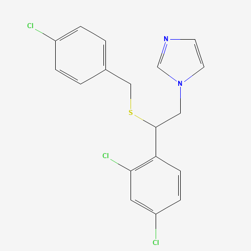 2D chemical (molecular) structure of Sulconazole