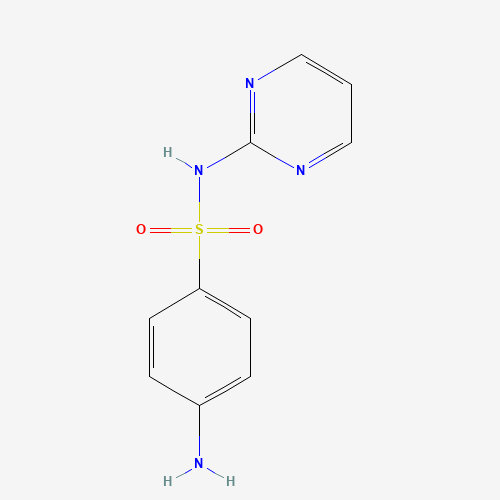 2D chemical (molecular) structure of Sulfadiazine