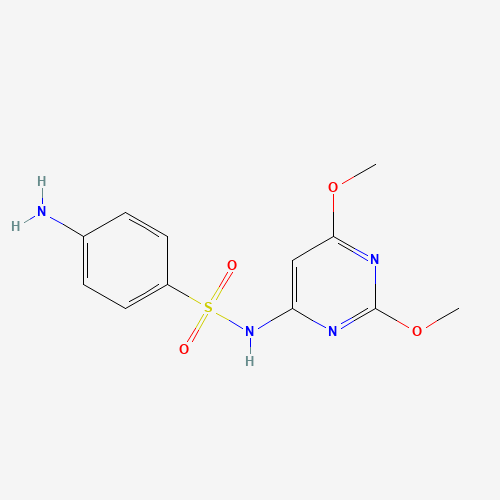 2D chemical (molecular) structure of Sulfadimethoxine