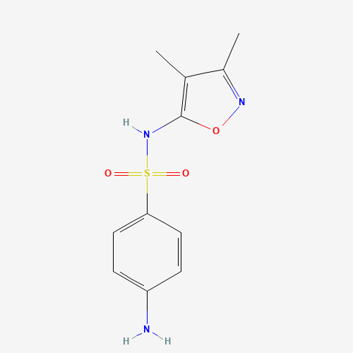 2D chemical (molecular) structure of Sulfafurazole
