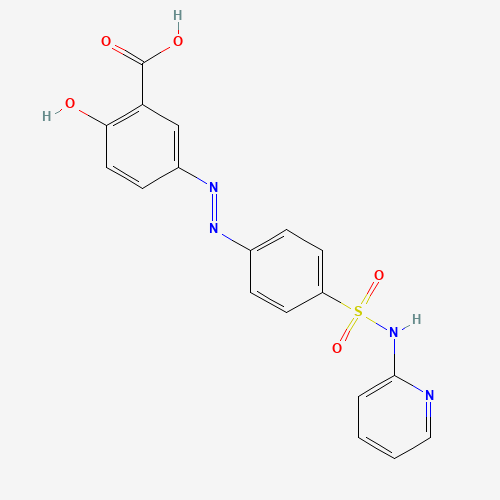 2D chemical (molecular) structure of Sulfasalazine
