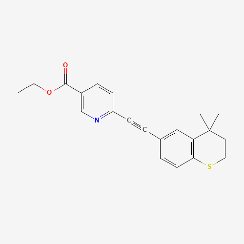 2D chemical (molecular) structure of Tazarotene