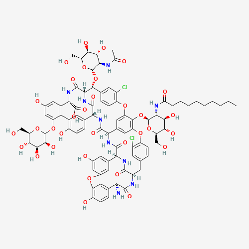 2D chemical (molecular) structure of Teicoplanin