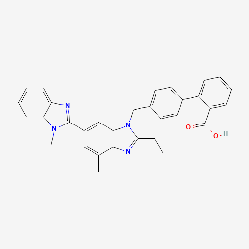 2D chemical (molecular) structure of Telmisartan