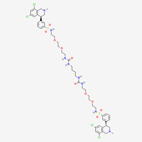 2D chemical (molecular) structure of Tenapanor