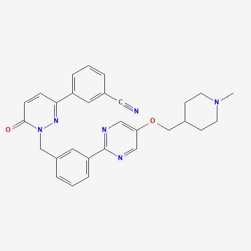 2D chemical (molecular) structure of Tepotinib