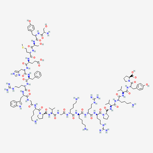2D chemical (molecular) structure of Tetracosactide