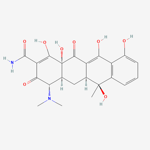 2D chemical (molecular) structure of Tetracycline