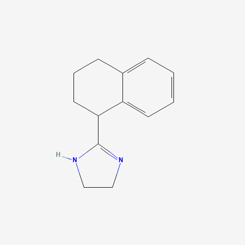 2D chemical (molecular) structure of Tetrahydrozoline (tetryzoline)