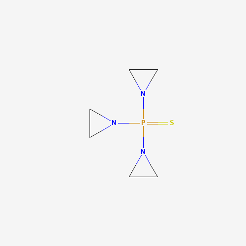 2D chemical (molecular) structure of Thiotepa