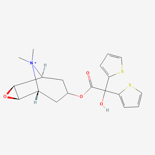 2D chemical (molecular) structure of Tiotropium