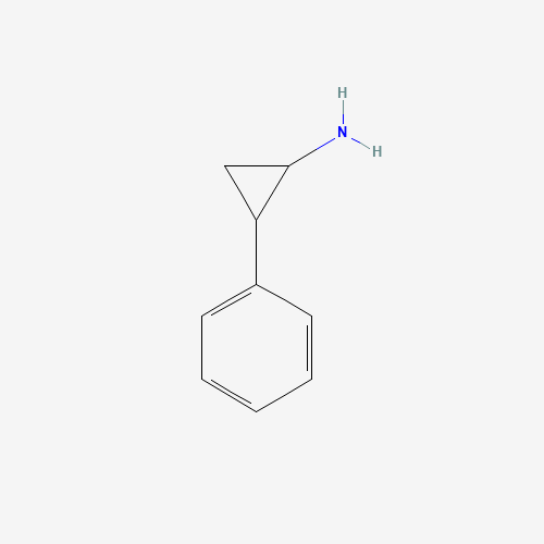 2D chemical (molecular) structure of Tranylcypromine