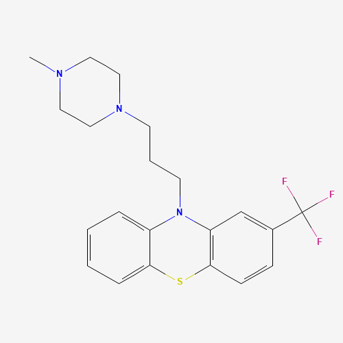 2D chemical (molecular) structure of Trifluoperazine