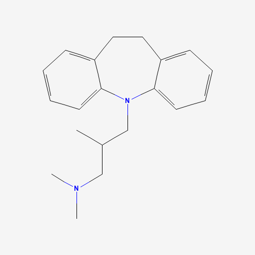 2D chemical (molecular) structure of Trimipramine