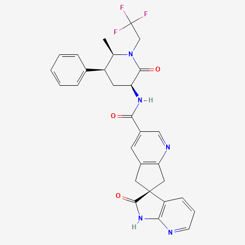 2D chemical (molecular) structure of Ubrogepant