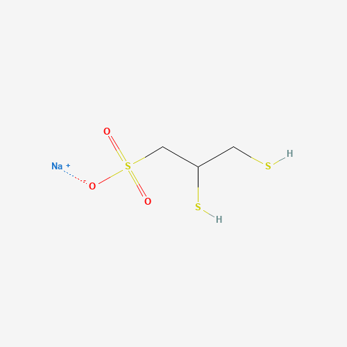 2D chemical (molecular) structure of Unithiol