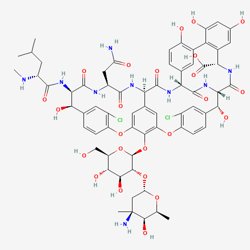 2D chemical (molecular) structure of Vancomycin