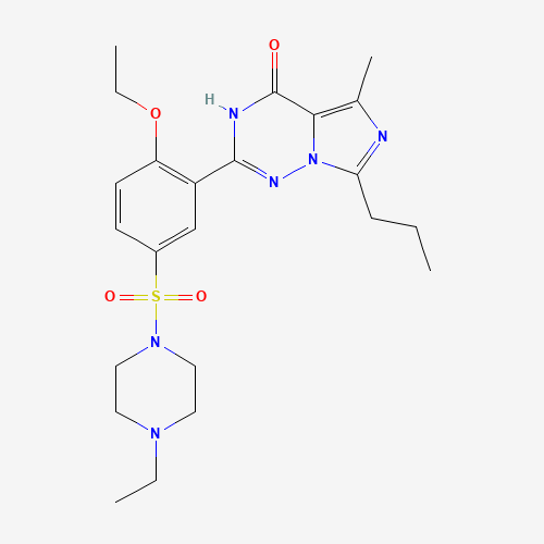 2D chemical (molecular) structure of Vardenafil