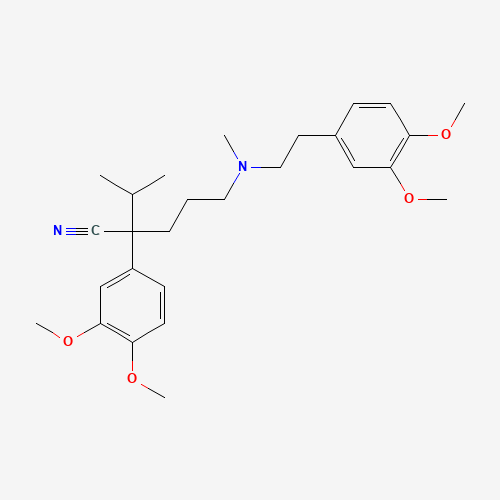 2D chemical (molecular) structure of Verapamil