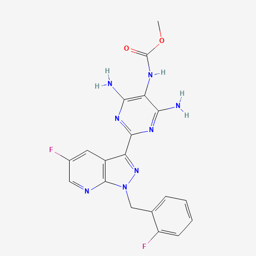 2D chemical (molecular) structure of Vericiguat