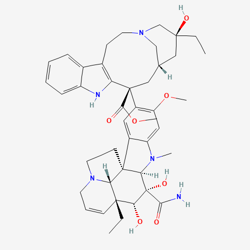 2D chemical (molecular) structure of Vindesine