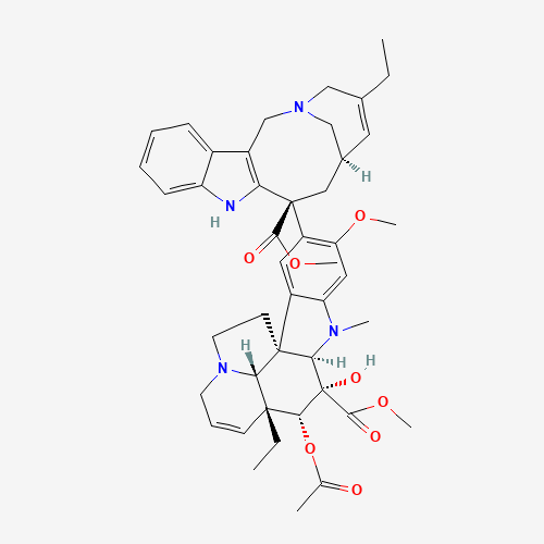 2D chemical (molecular) structure of Vinorelbine