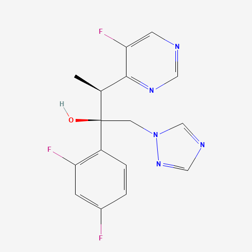 2D chemical (molecular) structure of Voriconazole