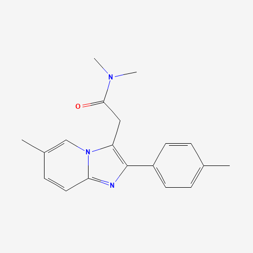 2D chemical (molecular) structure of Zolpidem