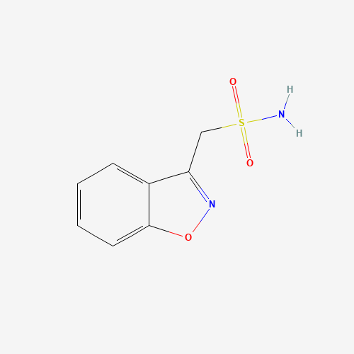 2D chemical (molecular) structure of Zonisamide